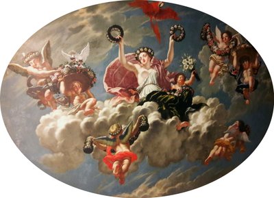 Therese Kunigunde of Poland as Flora by Joseph Werner the Younger